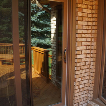 Have the look and feel of wood with the energy efficiency of uPVC