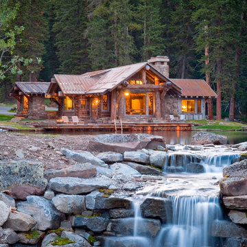 Headwaters Camp Cabin, Big Sky, Montana - Private Residence