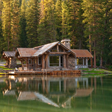 Headwaters Camp Cabin, Big Sky, Montana - Private Residence