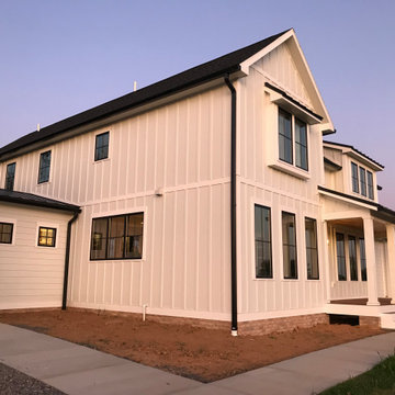 Hedgesville, Modern, Black and White Farmhouse