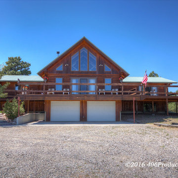 Helena North Valley Upscale Log Home