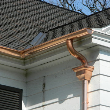 Henry Ford Estate Home- Complete Copper Gutter System Restortion. Beatiful Home