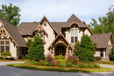 Arts and crafts exterior home photo in Raleigh