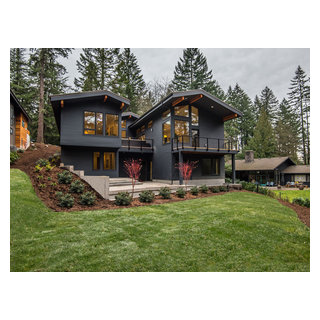 Highland East House - Midcentury - Exterior - Portland - by Colab ...