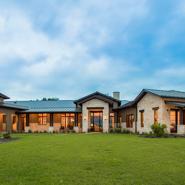 Hill Country Farmhouse - exterior