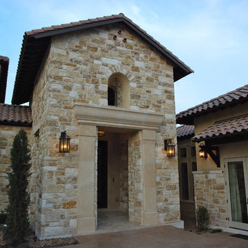 Hill Country Tuscan Home with Courtyard