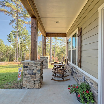 Hill Top: One Level Craftsman Home