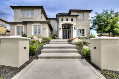 Example of a trendy exterior home design in Sacramento