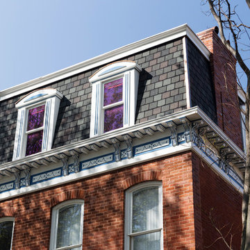 Hinckley House 3rd Floor Mansard Roof Historic Restoration