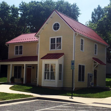 Historic and modern Boyds Buildings