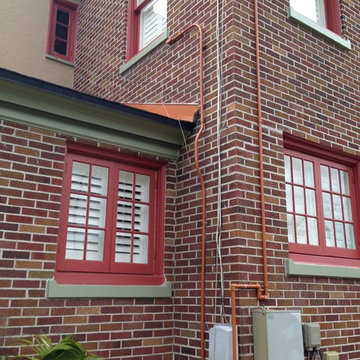 Historic Spring Bayou home exterior restoration