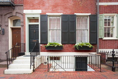 Inspiration for a timeless exterior home remodel in Philadelphia