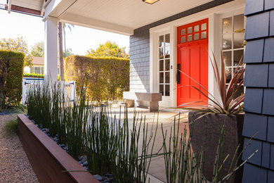 Inspiration for a traditional house exterior in Santa Barbara.