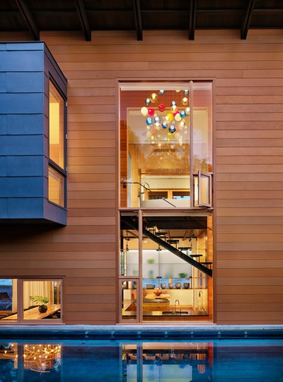 Contemporary Fasad by Lake Flato Architects