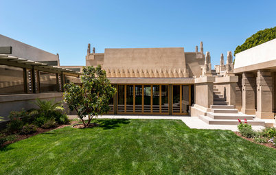 Houzz TV: Tour Frank Lloyd Wright's Jaw-Dropping Hollyhock House
