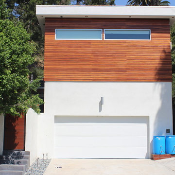 Hollywood Hills, addition over the garage