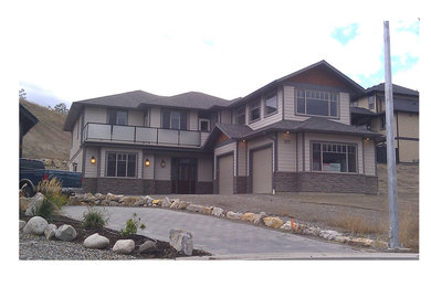 Example of a classic exterior home design in Vancouver