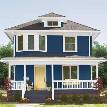 Home Exterior with Curb Appeal