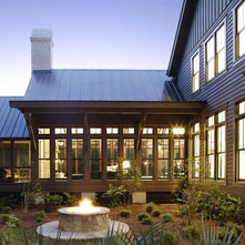 Rustic Exterior by Wayne Windham Architect, P.A.