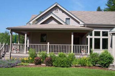 Example of a classic exterior home design in Burlington