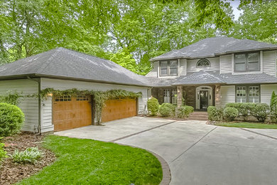 Trendy exterior home photo in Charlotte