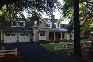 Example of an exterior home design in Raleigh