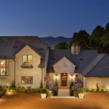 Hope Ranch, Santa Barbara, French Normandy, Remodel, Cresta Avenue Residence