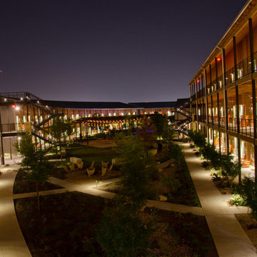 Hotel outdoor lighting