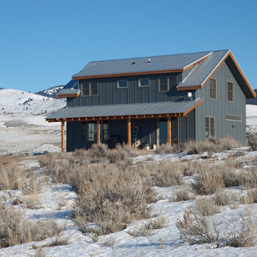 House in winter