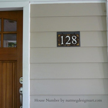 House Numbers in their New Homes