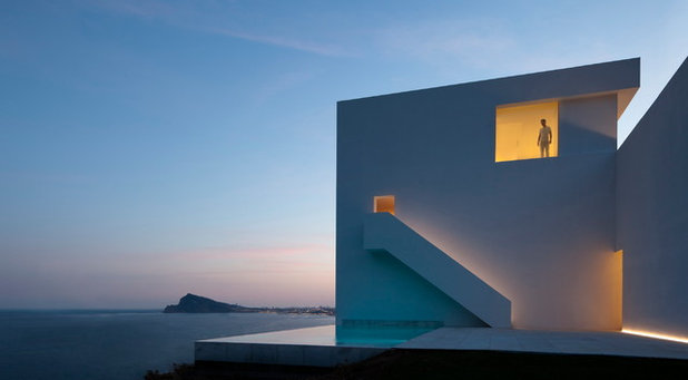 Модернизм Фасад дома by Fran Silvestre Arquitectos