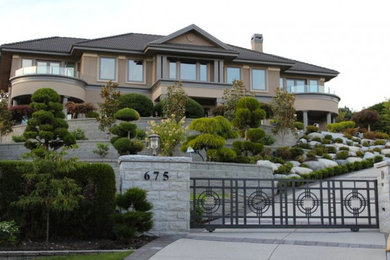 Elegant exterior home photo in Vancouver