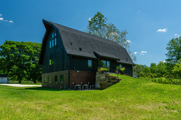 Farmhouse Exterior by Franklin & Associates - Design/Build