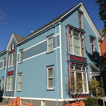How Often Do You Want to Repaint a Victorian Multicolor House?