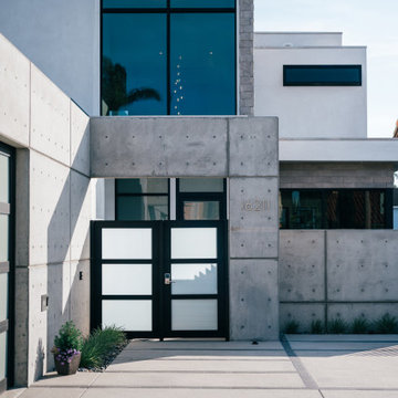 huntington harbour waterfront contemporary