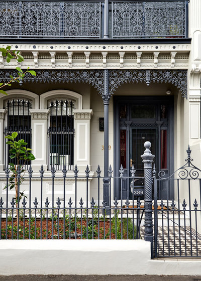 Victorian Exterior by schemes & spaces