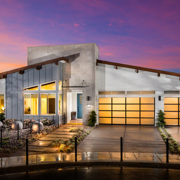 Inspired Mid-Century Modern Home for Pardee Homes Las Vegas