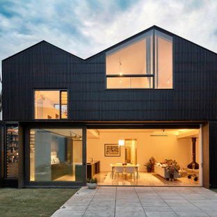 75 Beautiful Exterior with a Gable Roof Pictures & Ideas - February