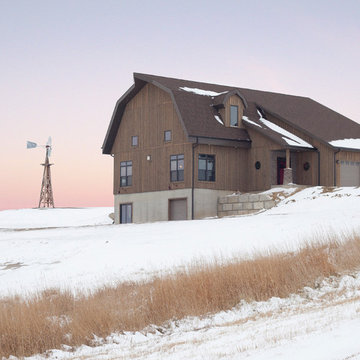Iowa Gambrel Barn Home