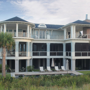 Isle of Palms Waterfront Rear Exterior