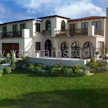 Italian Villa Exterior Design
