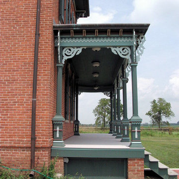 Italianate Historical Renovation Front Porch