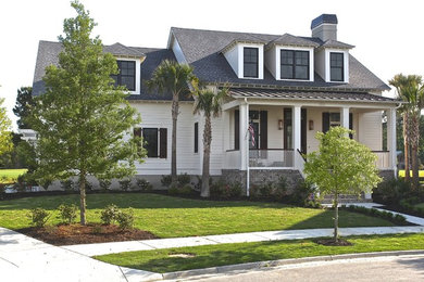 Photo of a nautical house exterior in Charleston.