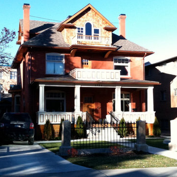 Jackson House circa 1921 - restoration 2011