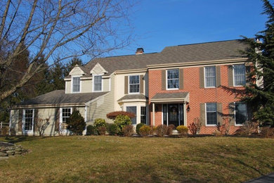 Inspiration for a traditional house exterior in Philadelphia.