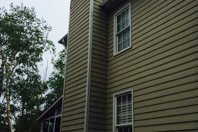 James Hardie Siding Chimney Replacement
