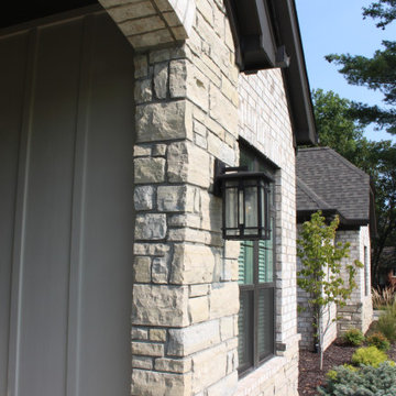 James Hardie Soffit and Front Porch | Creve Coeur 63141