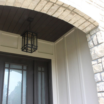 James Hardie Soffit and Front Porch | Creve Coeur 63141