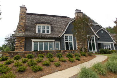 Transitional exterior home photo in Birmingham