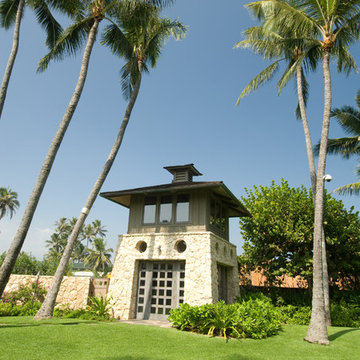 Kailua Oceanfront Courtyard Residence